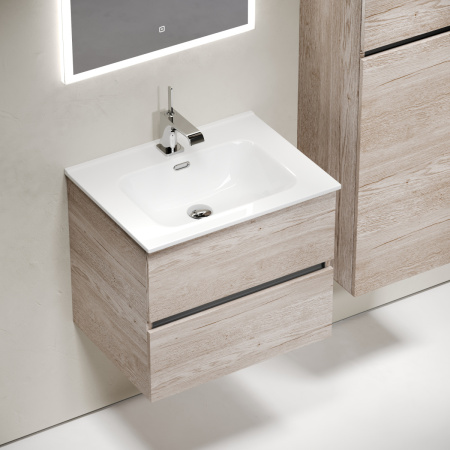 Тумба под раковину Sancos Urban UR60EG 60х50 подвесная цвет коричневый